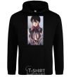 Men`s hoodie Attack of the titans art black фото