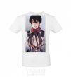 Men's T-Shirt Attack of the titans art White фото