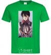 Men's T-Shirt Attack of the titans art kelly-green фото