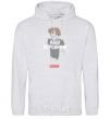 Men`s hoodie Roblox your character sport-grey фото