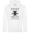 Men`s hoodie Valhalla la viking White фото