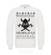 Sweatshirt Valhalla la viking White фото