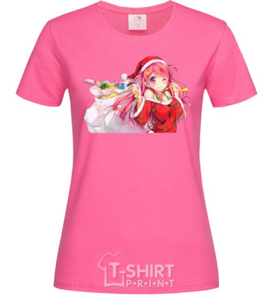 Women's T-shirt Anime girl santa heliconia фото