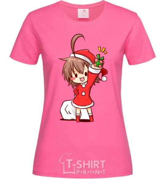 Women's T-shirt Anime santa girl heliconia фото