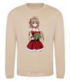 Sweatshirt Anime with a gift sand фото