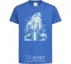 Детская футболка Аниме снегурочка цуи Ярко-синий фото