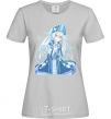 Women's T-shirt Anime snow maiden tsui grey фото