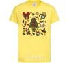 Kids T-shirt New Year's Eve set cornsilk фото