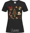 Women's T-shirt New Year's Eve set black фото