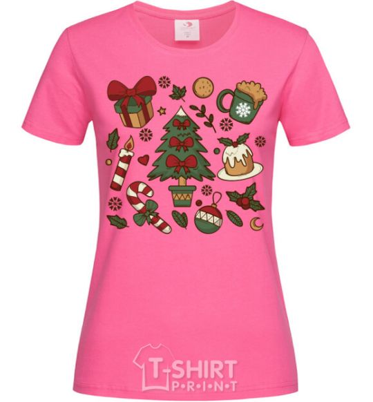 Women's T-shirt New Year's Eve set heliconia фото