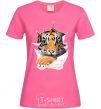 Women's T-shirt The tiger is watching heliconia фото