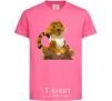 Kids T-shirt Tiger cub heliconia фото