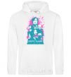 Men`s hoodie Squid game splash White фото