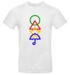 Men's T-Shirt Squid Icons Game White фото