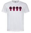Men's T-Shirt Squid Man Game White фото