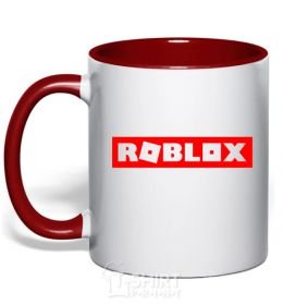 Mug with a colored handle