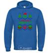 Men`s hoodie Сraftmas royal фото