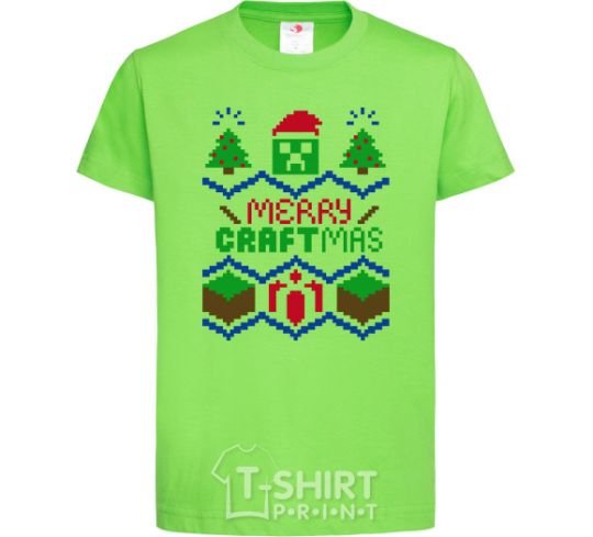 Kids T-shirt Сraftmas orchid-green фото