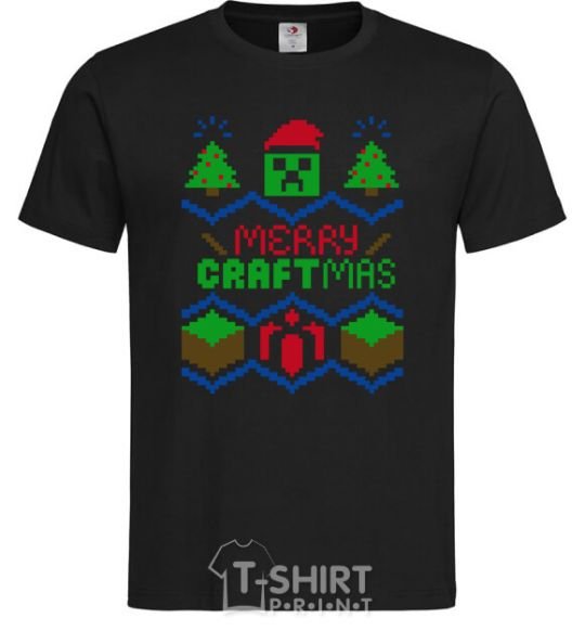 Men's T-Shirt Сraftmas black фото