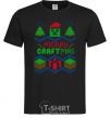 Men's T-Shirt Сraftmas black фото