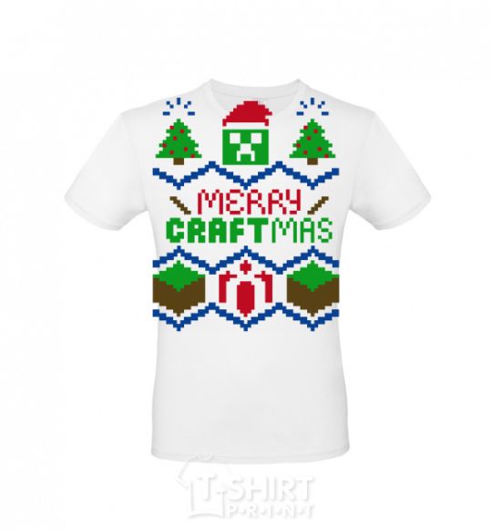 Men's T-Shirt Сraftmas White фото