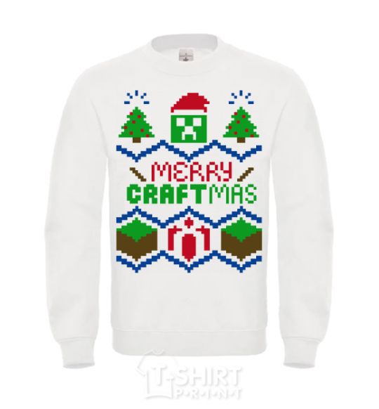 Sweatshirt Сraftmas White фото