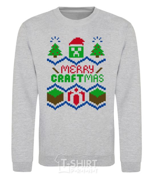 Sweatshirt Сraftmas sport-grey фото