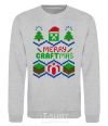 Sweatshirt Сraftmas sport-grey фото