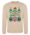 Sweatshirt Сraftmas sand фото