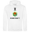 Men`s hoodie I tnt minecraft White фото