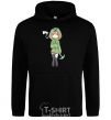 Men`s hoodie Creeper anime minecraft black фото