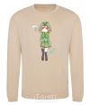 Sweatshirt Creeper anime minecraft sand фото