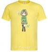 Men's T-Shirt Creeper anime minecraft cornsilk фото