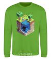 Sweatshirt Minecraft world orchid-green фото