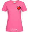 Women's T-shirt Minecraft heart heliconia фото