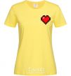 Women's T-shirt Minecraft heart cornsilk фото