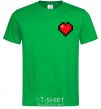 Мужская футболка Майнкрафт сердце Зеленый фото