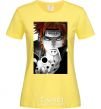 Women's T-shirt Anime Payne Naruto cornsilk фото