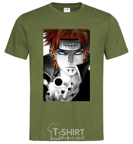 Men's T-Shirt Anime Payne Naruto millennial-khaki фото