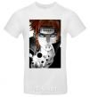 Men's T-Shirt Anime Payne Naruto White фото