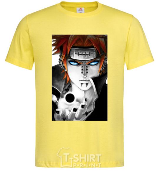 Men's T-Shirt Anime Payne Naruto cornsilk фото