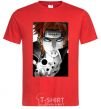 Men's T-Shirt Anime Payne Naruto red фото