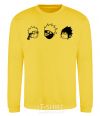 Sweatshirt Naruto sasuke kakashi yellow фото