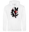 Men`s hoodie Akatsuki Itachi White фото