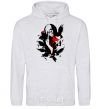 Men`s hoodie Akatsuki Itachi sport-grey фото