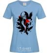 Women's T-shirt Akatsuki Itachi sky-blue фото