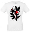 Men's T-Shirt Akatsuki Itachi White фото