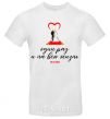 Men's T-Shirt Once for a lifetime White фото