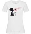 Women's T-shirt Love dandelion White фото