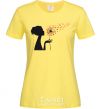 Women's T-shirt Love dandelion cornsilk фото